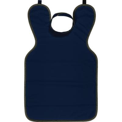 Soothe-Guard Lead-Lined X-Ray Apron with Collar, 0.35 mm Lead Equivalency, Adult Universal, Navy Blue, 661805000 thumbnail 8