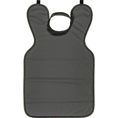 Soothe-Guard Lead-Lined X-Ray Apron with Collar, 0.35 mm Lead Equivalency, Adult, Cool Gray, 662005000 thumbnail 9