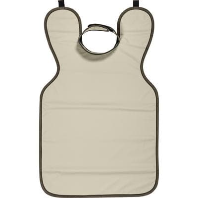 Soothe-Guard Lead-Lined X-Ray Apron with Collar, Adult, 0.35 mm Lead Equivalency, Sand, 662105000 thumbnail 10