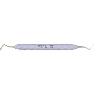 PDT 113 Stainless Steel Straight Cord Packer, Serrated, Resin Handle, Double-Ended, 1/Pk, R363S thumbnail 5