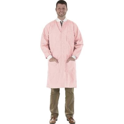 SafeWear High Performance Lab Coat, Pretty Pink, Small, 12/Pack, 8108-A thumbnail 18