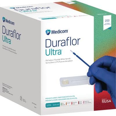 Duraflor Ultra 5% Sodium Fluoride White Varnish, Strawberry, 0.4 mL Unit Dose, 200/Box, 1016-ST200 thumbnail 13