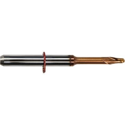 VHF R5 Milling and Grinding Tool for CoCr Materials - Double Tooth Radius Cutter, 2.0 mm Diameter thumbnail 2