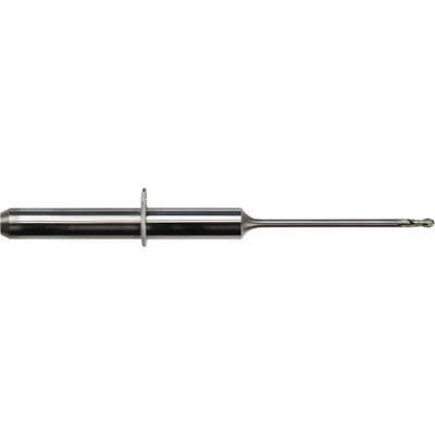VHF R5 Milling and Grinding Tool for Wax and Plastics - Double Tooth Radius Cutter, 1.0 mm Diameter, 40mm Length, ID #1010 thumbnail 2