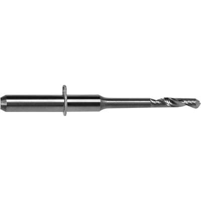 VHF R5 Milling and Grinding Tool for Wax and Plastics - Single Tooth Radius Cutter, 2.0 mm Diameter, 40mm Length, ID #1016 thumbnail 2