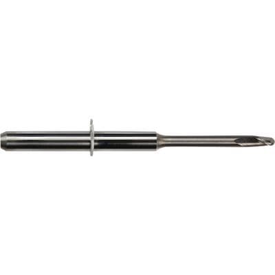 VHF R5 Milling and Grinding Tool for Wax and Plastics, Double Tooth Radius Cutter, 2.0 mm Diameter, 40mm Length, ID #1011, 1/Pkg thumbnail 2