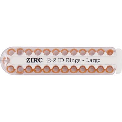 Zirc E-Z ID Instrument Rings, Large 1/4", Copper, 25/Pack, 70Z200U thumbnail 6