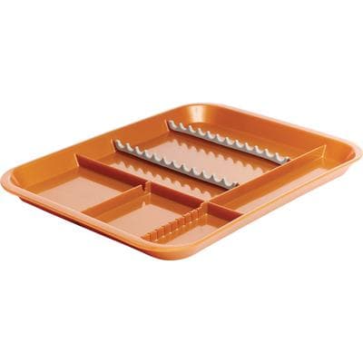 Zirc B-Lok Divided Set-Up Tray, Copper, Size B, 13-3/8" x 9-5/8" x 7/8", 20Z451-U thumbnail 7