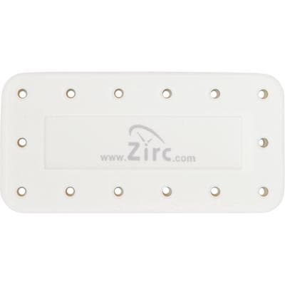 Zirc 14-Hole Magnetic Bur Block, White, 50Z403A thumbnail 14