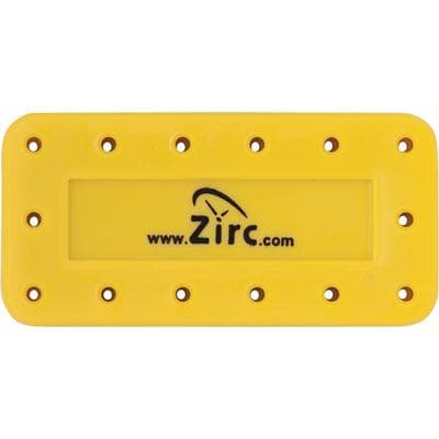 Zirc 14-Hole Magnetic Bur Block, Neon Yellow, 50Z403O, 1/Pk thumbnail 13