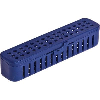 Zirc Dental Compact Steri-Container, Midnight Blue, 7-1/8" x 1-1/2" x 1-1/2", 50Z905-T thumbnail 5