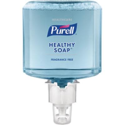 Purell Healthcare Healthy Soap Gentle & Free Foam Refill for Purell ES6 Touch-Free Soap Dispenser, Fragrance Free, 1200 ml, 1/Pkg - Purell® Healthcare Healthy Soap™ Gentle & Free Foam - Refill for Purell® ES6 Touch-Free Soap Dispenser, 1200 ml, 1/Pkg - Image 1