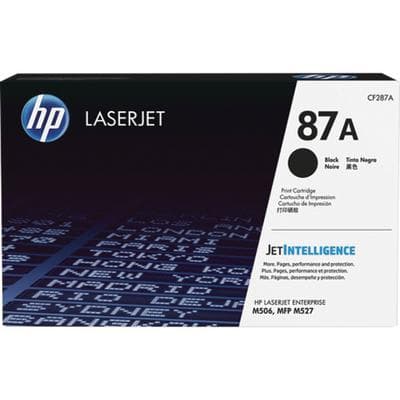 HP 87A Black Toner Cartridge (CF287A) for LaserJet Enterprise M501, M506, M527, 9,000 Page Yield - Hewlett-Jackard Laserjet Enterprise - M527, M506, M501 - Black Toner, 9,000 Page Yield - Image 1