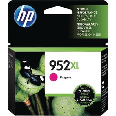 HP 952XL High Yield Magenta Original Ink Cartridge for OfficeJet Pro 8710/8720/8740, 1,600 Page Yield - Hewlett-Packard OfficeJet Pro - 8710, 8720, 8740 - Magenta High Yield, 1,600 Page Yield - Image 1