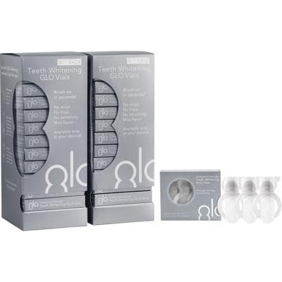 GLO Science At-Home Teeth Whitening Gel, 10% Hydrogen Peroxide, 3 Vials per Pack, 24 Packs per Box (72 Vials Total) thumbnail 7