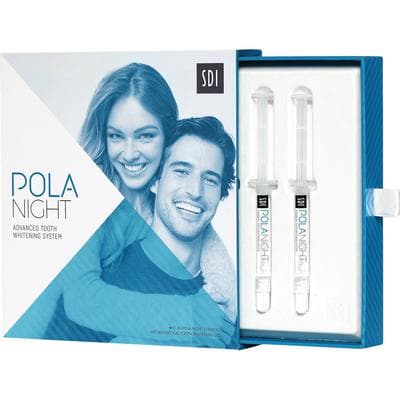 Pola Night Tooth Whitening System, 22% Carbamide Peroxide, Mini Kit, 1.3 g Syringes, 4/Pk, Spearmint, 7700110 thumbnail 18