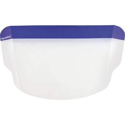 Dynamic Disposables® Snapeez™ Half Face Replacement Shield, 5.5", Clear with Blue Elastic Headband, 25/Pkg thumbnail 5