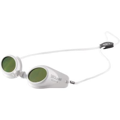 SiroLaser Safety Goggles - For Patients, White Frame, Green Lens, 1/Pkg thumbnail 2