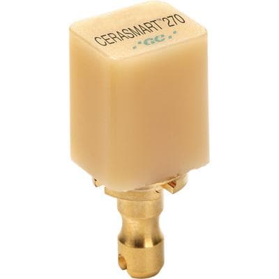 CERASMART 270 Universal CAD/CAM Block, Low Translucency, Size 14L, Shade A1, 5/Pack thumbnail 6