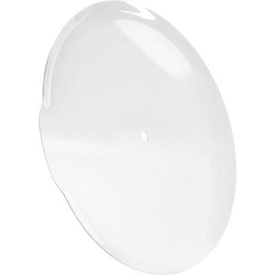 shieldVAC™ Replacement Splash Shield, Clear, 10" Diameter with 2.5" Visor, 10/Pkg thumbnail 2