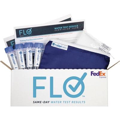 ProEdge Flo Mail-In Water Test Kit, 16 Specimen Vials with Overnight Shipping Label, 91601 thumbnail 10