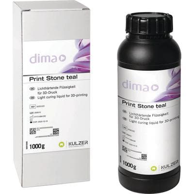 dima Print Stone Teal 3D Printing Resin, 1000g Bottle, 1/Pk, HER-66081650 thumbnail 12