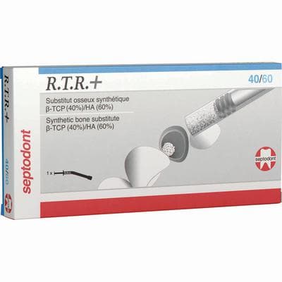 Septodont R.T.R.+ 80/20 Synthetic Biphasic Bone Grafting Material, 0.5 cc Prefilled Syringe, 80% Beta-Tricalcium Phosphate / 20% Hydroxyapatite, 1/Bx, 01S0530 thumbnail 12