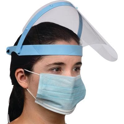 Spring Health Products FS-1 Replacement Face Shield, Clear, 10/Pkg thumbnail 6