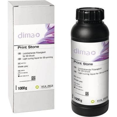 Kulzer dima Print Stone Gray 3D Printing Resin, 1000g Bottle, 1/Pk thumbnail 6