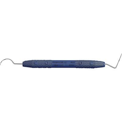 Baylor 1-2 DE Probe R207, Double End, Blue Resin Handle, 3-6-9-12mm Markings thumbnail 6
