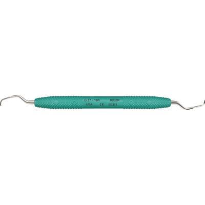 PDT Amazing Gracey 17/18 Rigid Curette, Double End, Green Resin Handle, R032R thumbnail 10