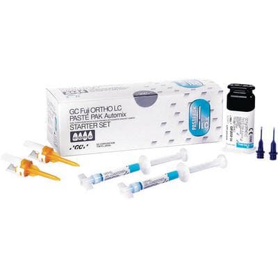 GC Fuji Ortho LC Paste Pak Automix Set SL, Light-Cure Glass Ionomer Orthodontic Cement, 7.2mL Cartridge with Mixing Tips and Conditioner thumbnail 9