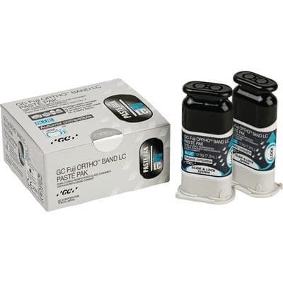 GC Fuji Ortho Band LC Automix SL Paste Pak, Light-Cured Resin-Reinforced Glass Ionomer Orthodontic Band Adhesive, 2 x 7.2 mL Cartridges, 013573 thumbnail 19
