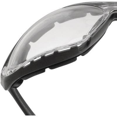 ProVision® Secure™ Safety Eyewear with Strap, Black Frame, Clear Lens, Green Tips, Universal Fit thumbnail 12