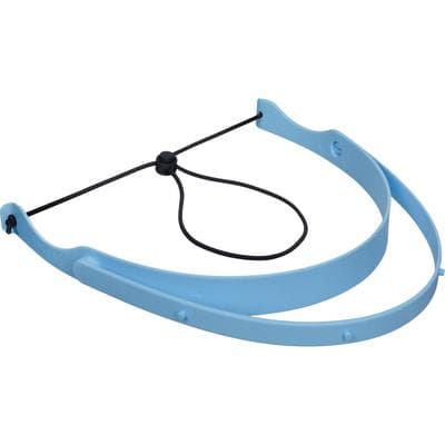 Spring Health Products FS-1 Spring Adjustable Face Shield Replacement Headband, Blue, Latex-Free, 2/Pkg thumbnail 2