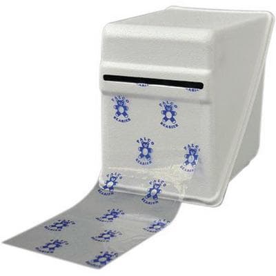 Palmero Barrier Film Dispenser for 4" x 6" Film, White Polystyrene, 1/Pkg thumbnail 12