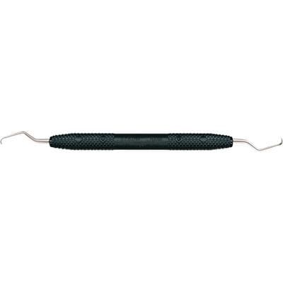 PDT Amazing Gracey 7/8 Extended Reach Mini Rigid Curette, Black Resin Handle, Double End, R004R thumbnail 8