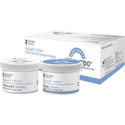 Aquasil Ultra+ Soft Putty Fast Set VPS Impression Material, 2 x 250 mL (Base & Catalyst), 678708 thumbnail 13