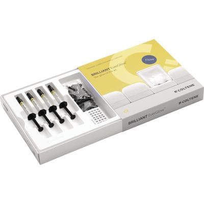 BRILLIANT EverGlow Flow Flowable Composite Intro Kit, 4 x 2g Syringes (Shades A1/B1, A2/B2, A3/D3, A3.5/B3), 40 Application Needles, 60019760 thumbnail 5