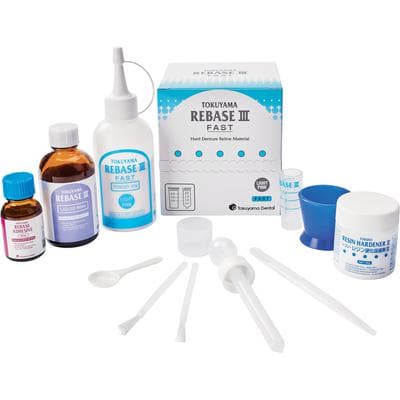 Tokuyama Rebase III Hard Denture Reline Kit, Light Pink, Fast Set, 20660 thumbnail 34
