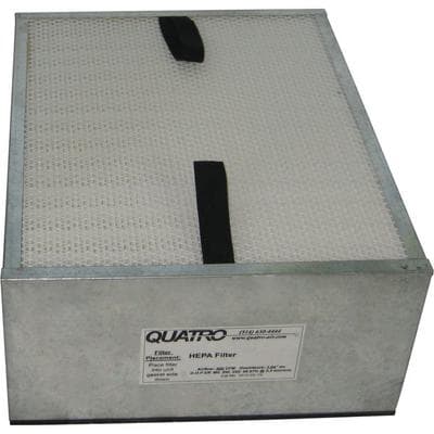 Quatro Air Technologies HEPA Replacement Filter, 6" (AF400), 99.995% Efficiency, 1/Pkg thumbnail 2