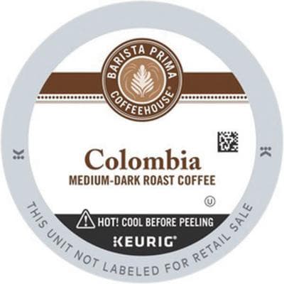 Keurig K-Cup Barista Prima Coffeehouse Colombia Dark Roast Coffee, 24 K-Cups/Box, GMT6613 thumbnail 3