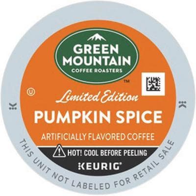 Green Mountain Coffee® Fair Trade Certified Pumpkin Spice Flavored Coffee K-Cups, Light Roast, 24 Count Box, GMT6758 thumbnail 3