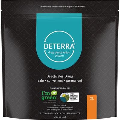 Deterra® Drug Deactivation and Disposal System Pouch, Extra Large, 1/Pkg - Deterra® Drug Deactivation and Disposal System Pouches - Extra Large - Image 1