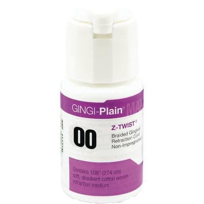 Gingi-Plain MAX Z-Twist Weave Retraction Cord, Non-Impregnated, #00 Very Thin, 108" per Bottle, 11170M thumbnail 16