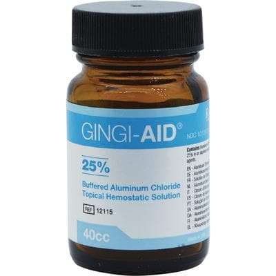 Gingi-Aid® 25% Buffered Aluminum Chloride Hemostatic Solution, 40 mL Bottle thumbnail 6