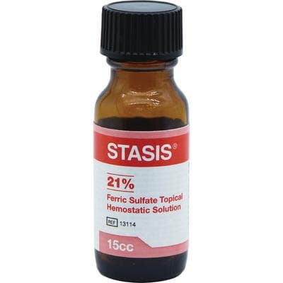 Gingi-Pak Stasis Hemostatic Solution, 21% Ferric Sulfate, 15 mL Bottle, 13114 thumbnail 10