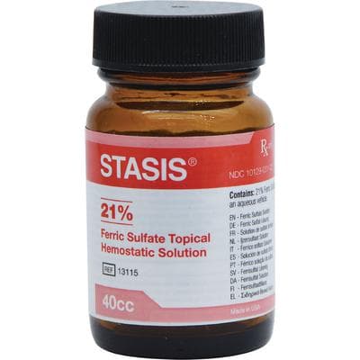 Gingi-Pak Stasis Hemostatic Solution, 21% Ferric Sulfate, 40 mL Bottle, 13115 thumbnail 13