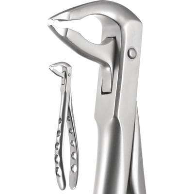 A. Titan Instruments X-TRAC Lower Anterior Extracting Forceps, Notched Beaks, Size 3600N, Stainless Steel, 1 Each thumbnail 8