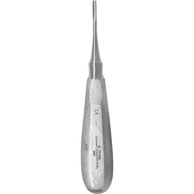 A. Titan Instruments #304 Medium Straight Surgical Elevator, 3.5mm Tip, Single End, Stainless Steel, 1 Each thumbnail 6